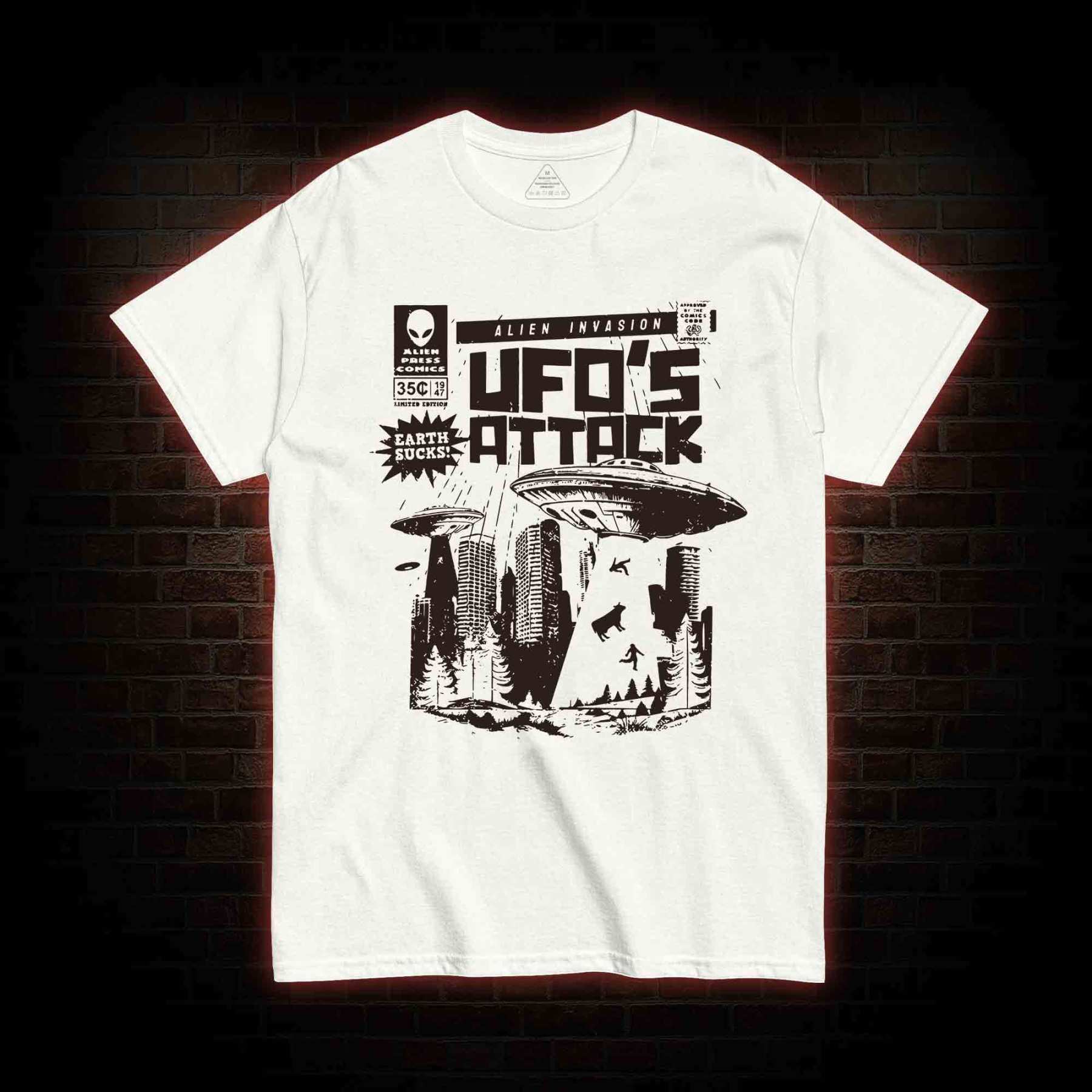 Ufo Attack T-shirt