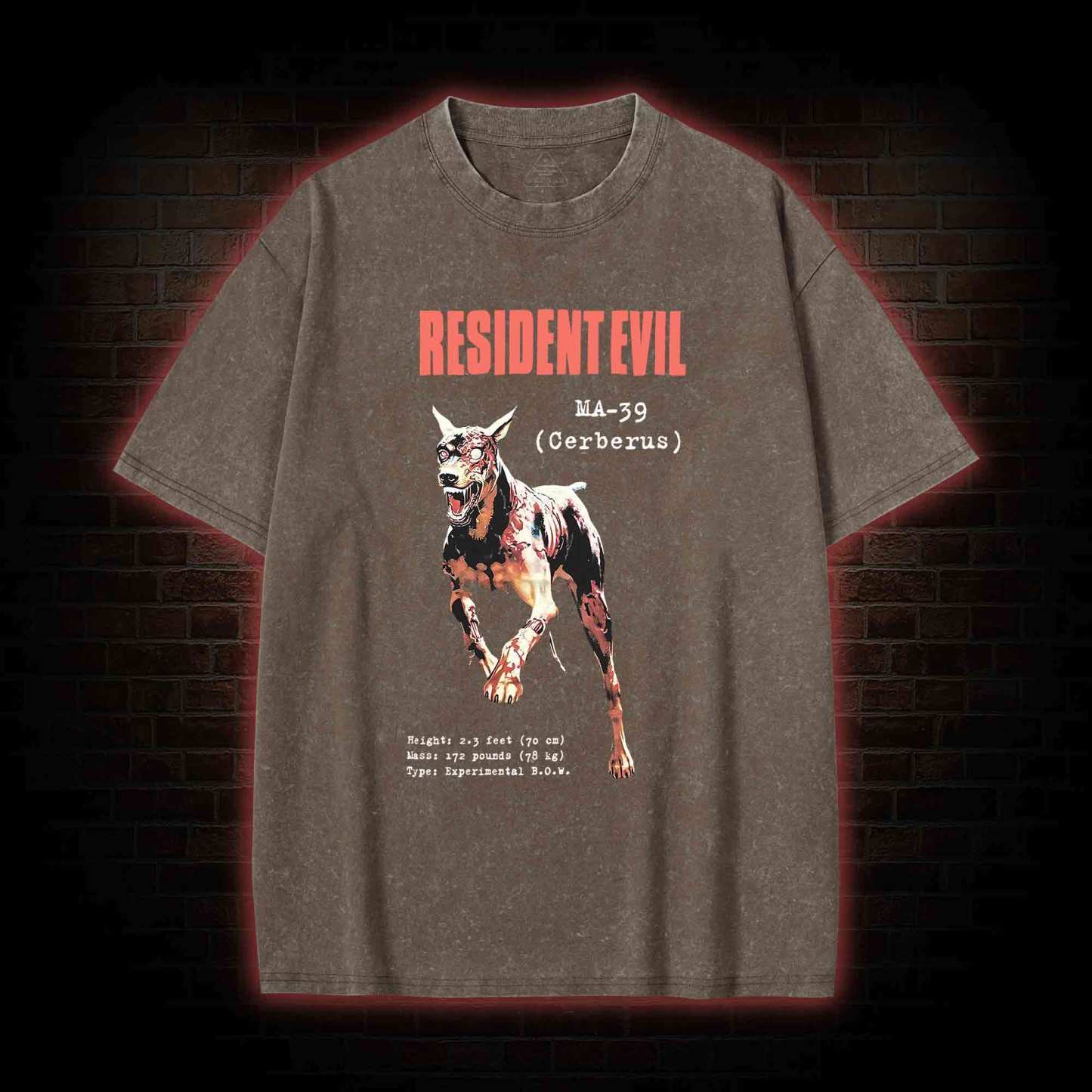 Zombie Dog Washed T-shirt