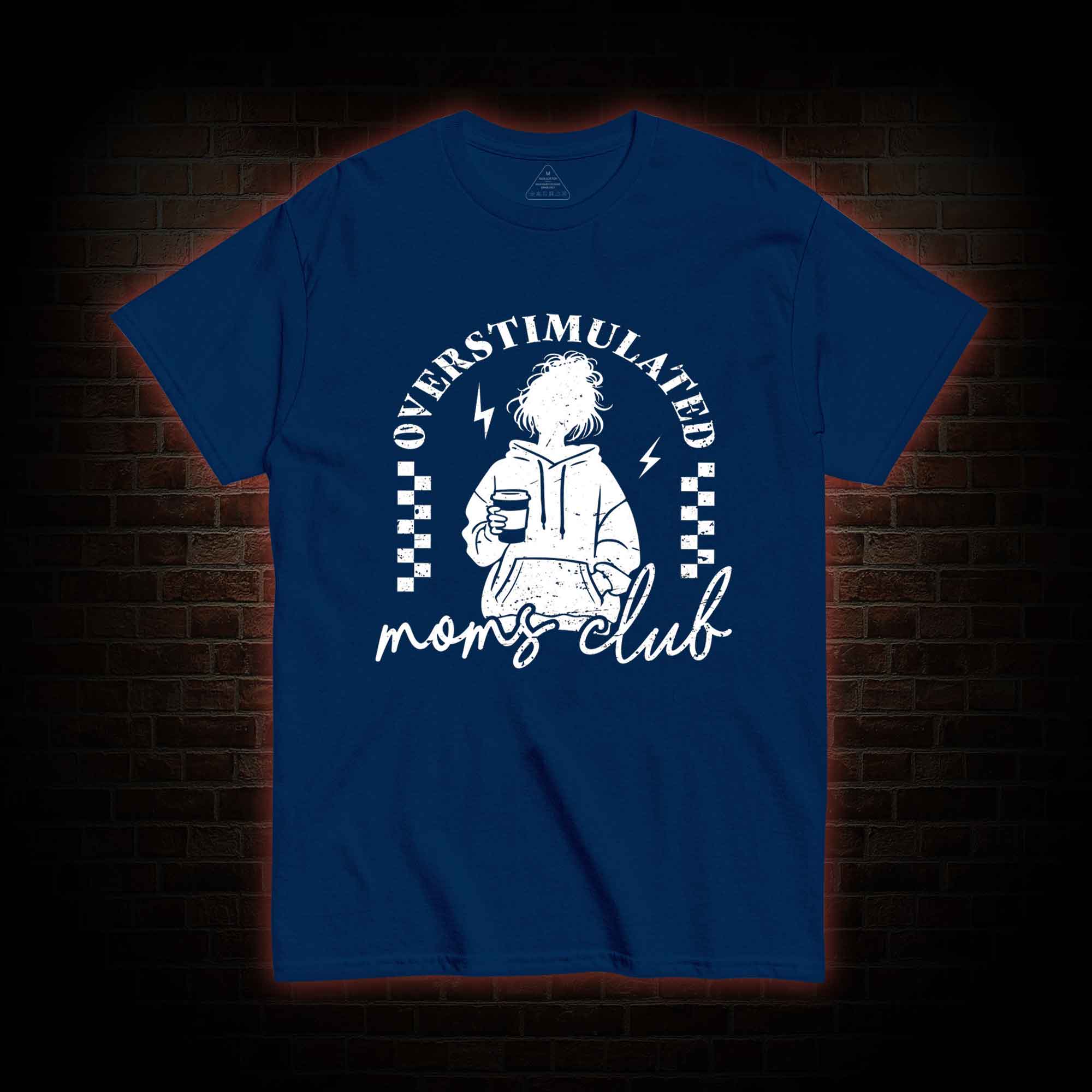 Coffee Loving Tired Mom T-shirt 