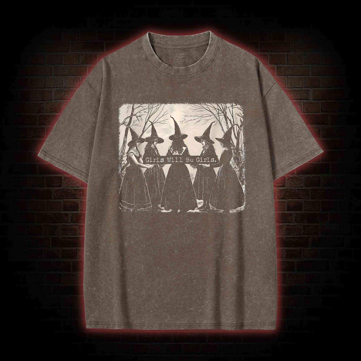 Girl Will Be Girl Washed T-shirt