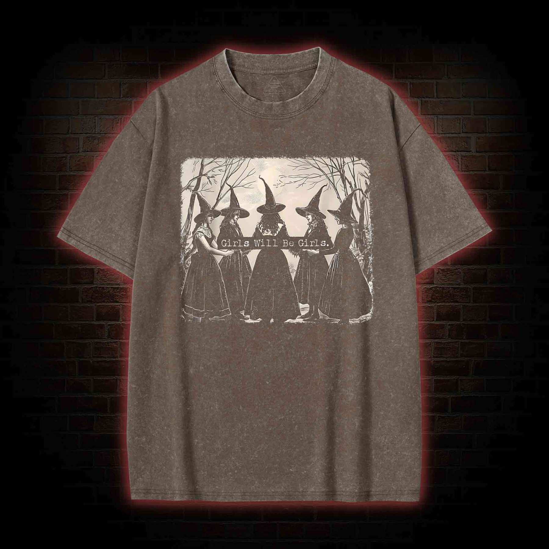 Girl Will Be Girl Washed T-shirt