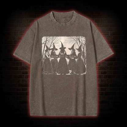 Girl Will Be Girl Washed T-shirt