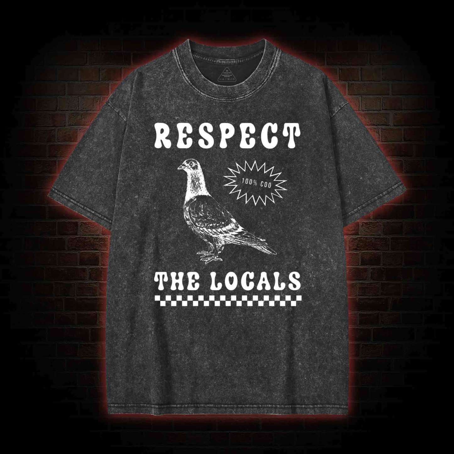 Respect the Locals Washed T-shirt