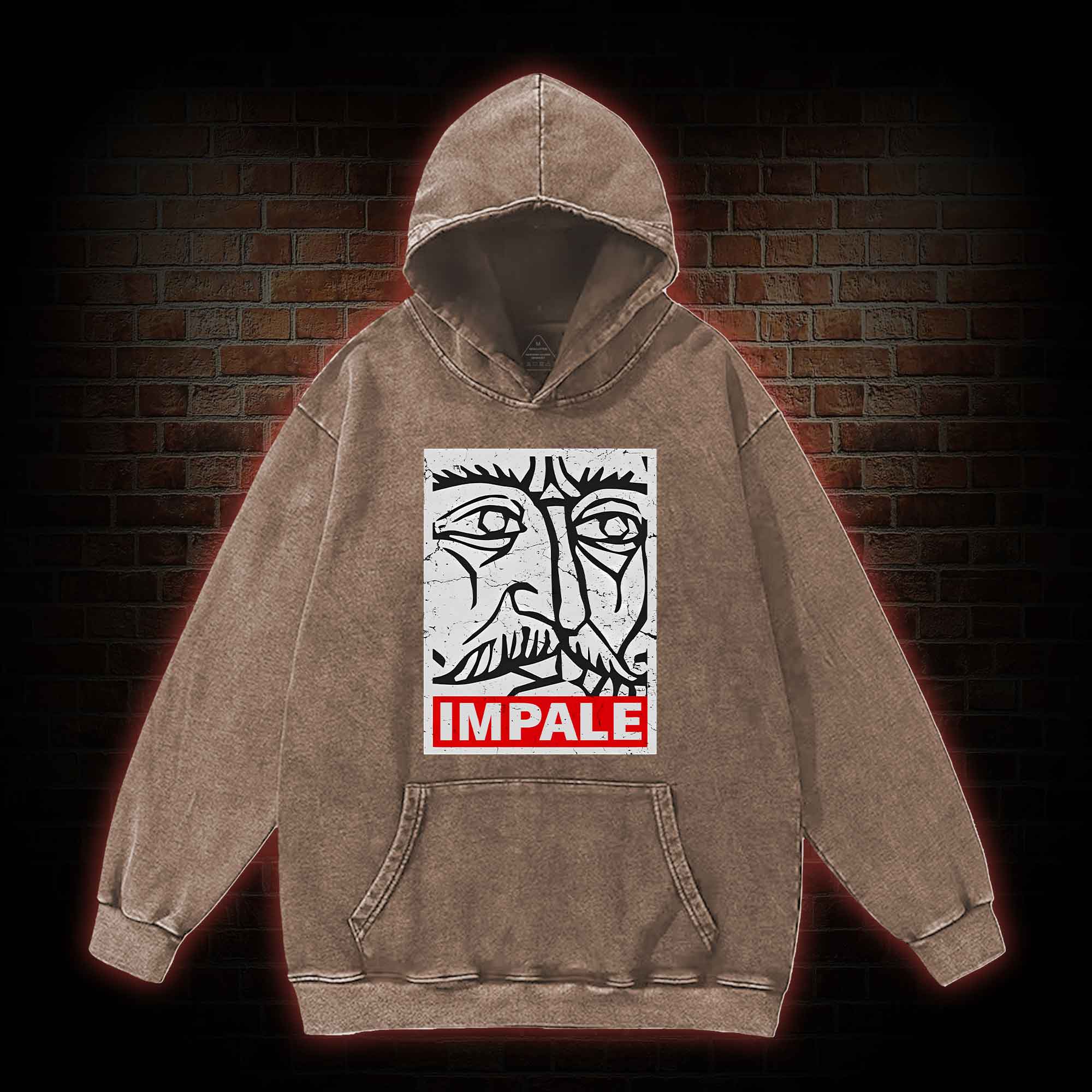 Impale Washed Hoodie