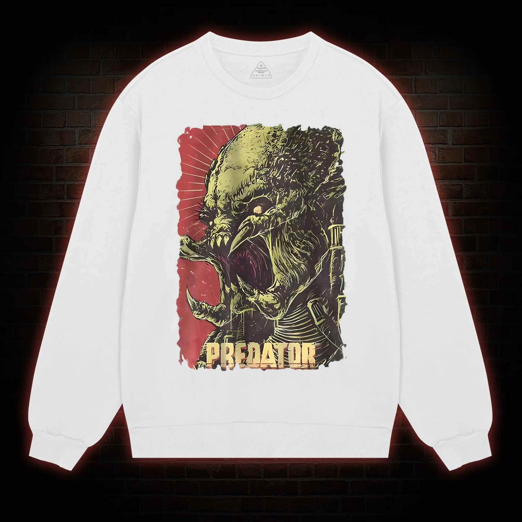 Alien Vs Alien Hunter Vintage Movie Sweatshirt