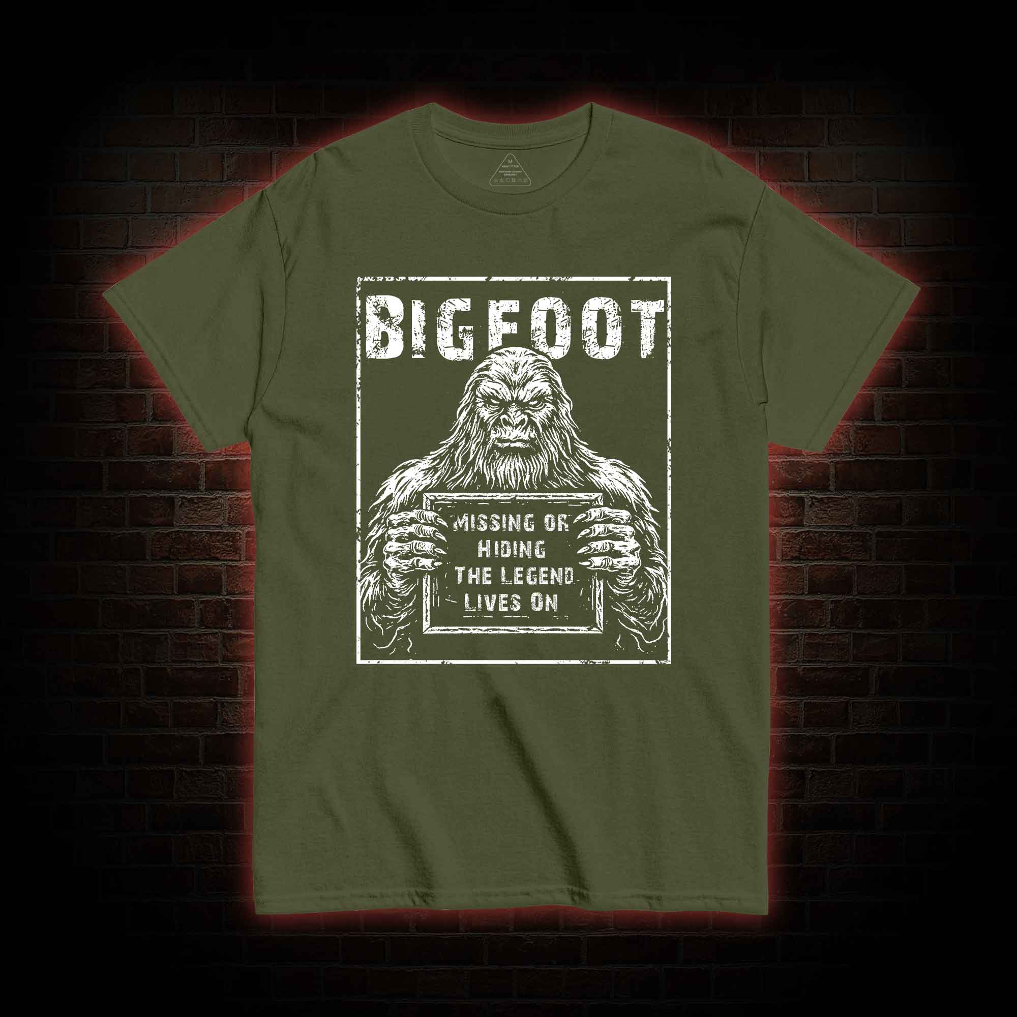 Bigfoot the Legend Lives on T-shirt 