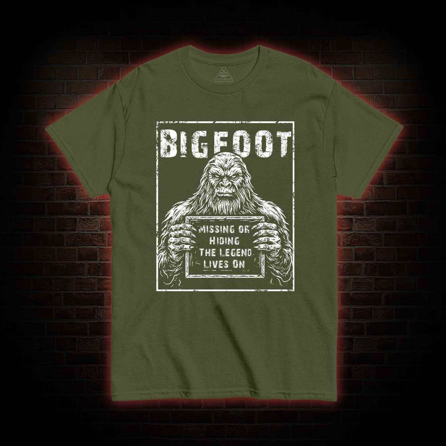 Bigfoot the Legend Lives on T-shirt 