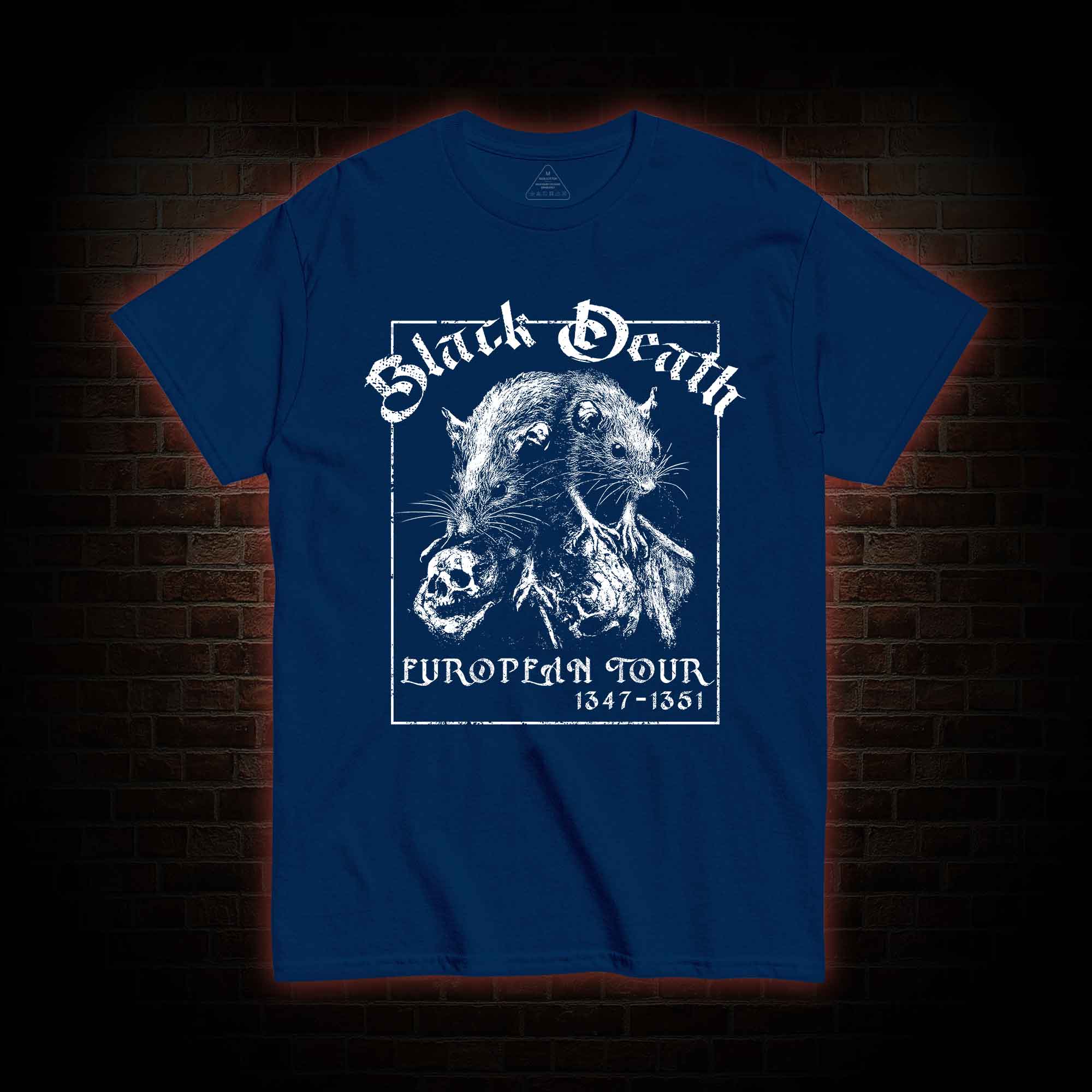 Black Death European Tour T-shirt 