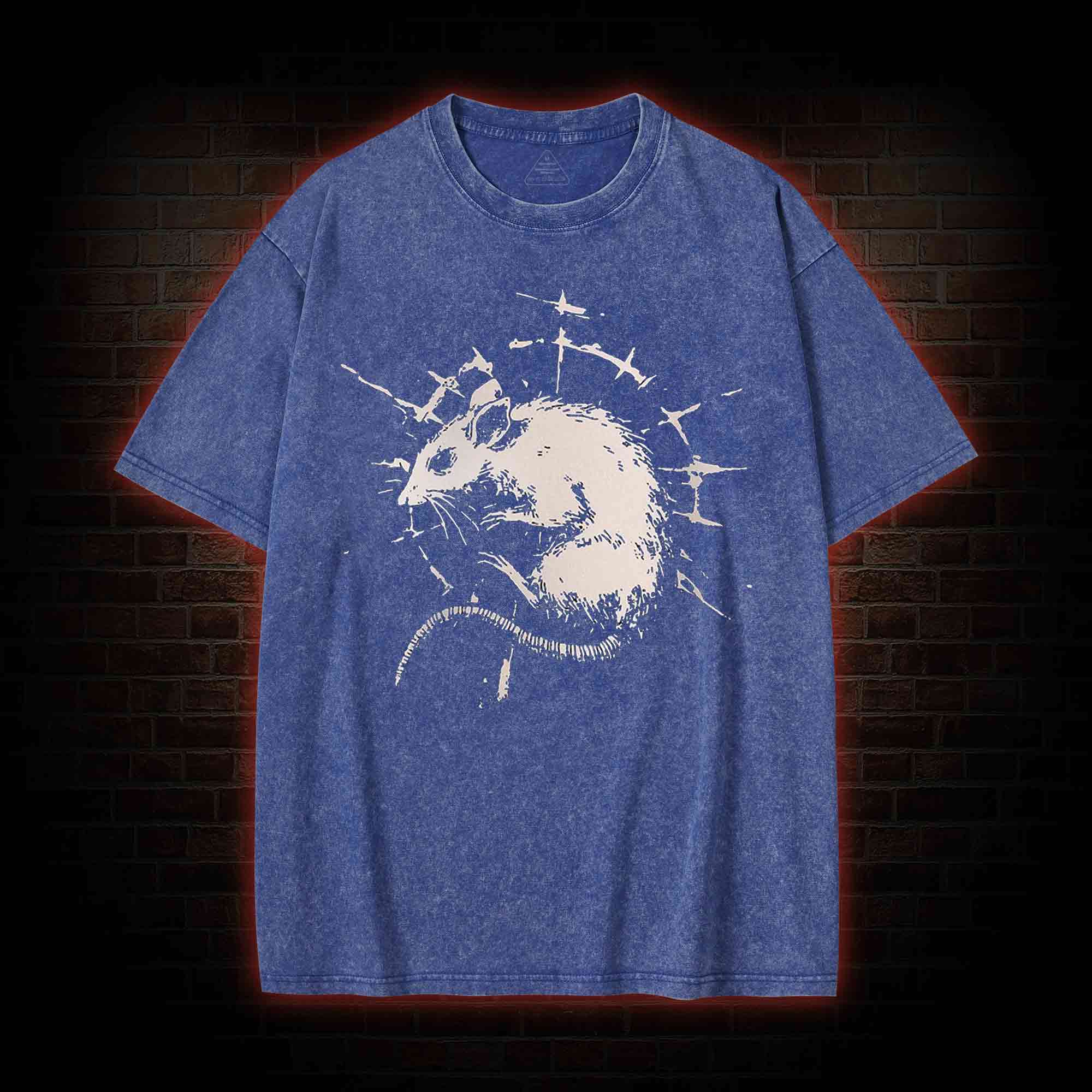 Punk Rat Washed T-shirt