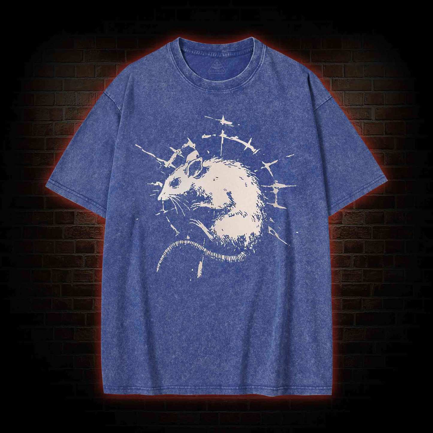 Punk Rat Washed T-shirt
