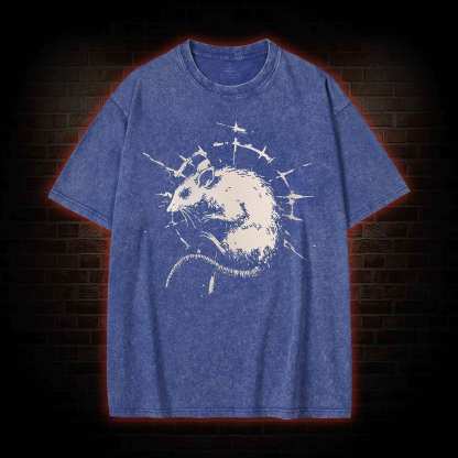 Punk Rat Washed T-shirt