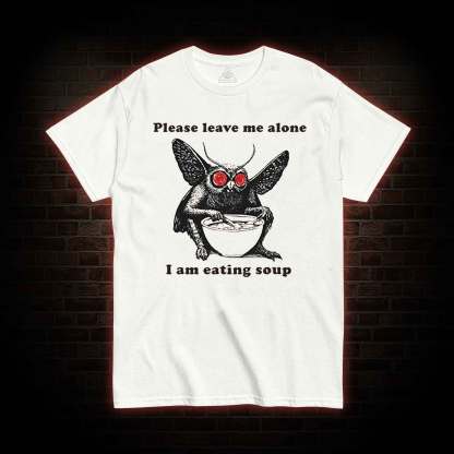 Mothman Eating Soup T-shirt 
