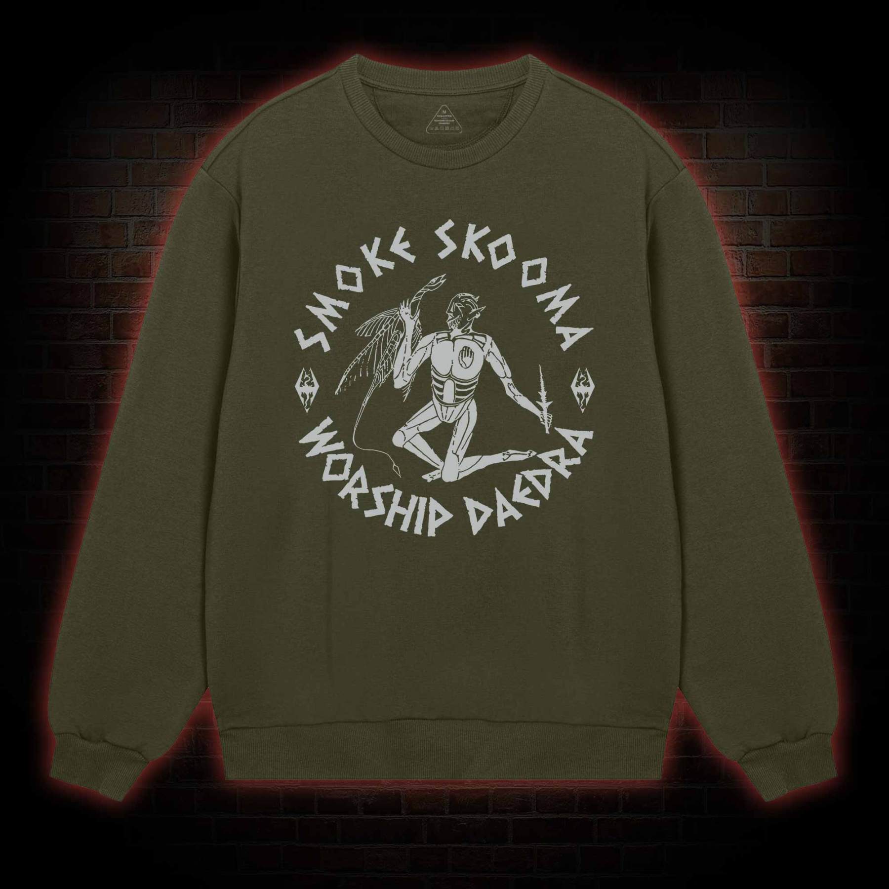 Smoke Skooma Worship Daedra Sweatshirt