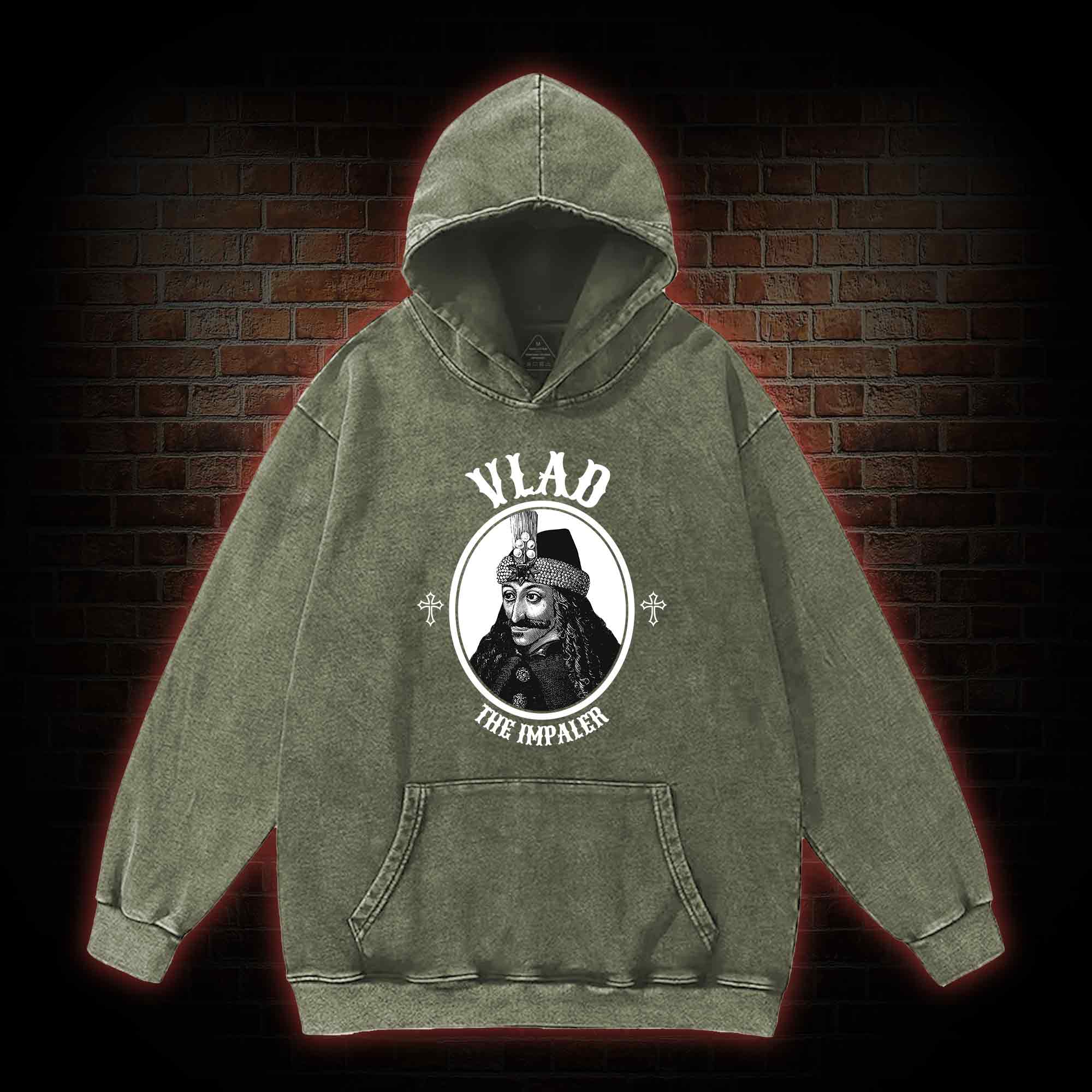 Vlad The Impaler Washed Hoodie