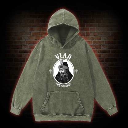 Vlad The Impaler Washed Hoodie
