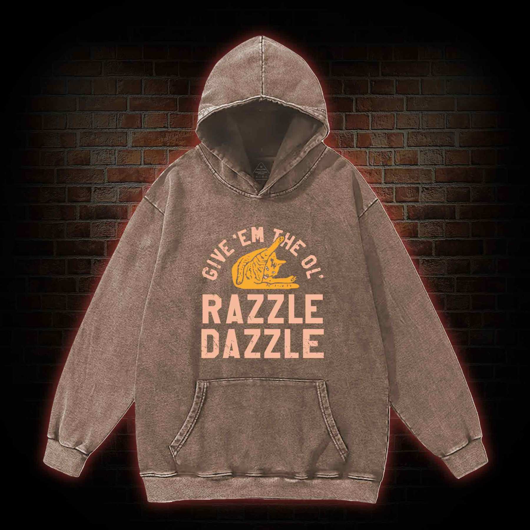 Razzle Dazzle Washed Hoodie