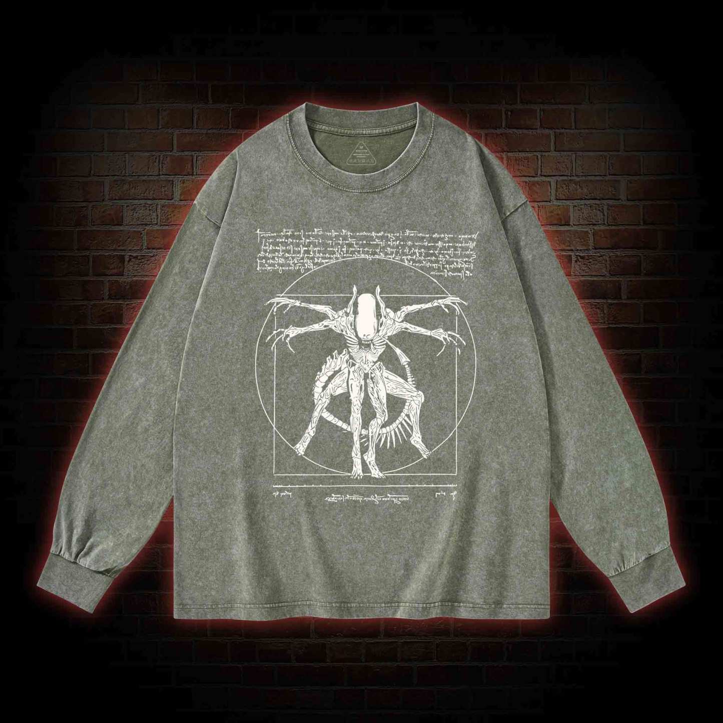 Alien Washed Long-Sleeve T-shirt
