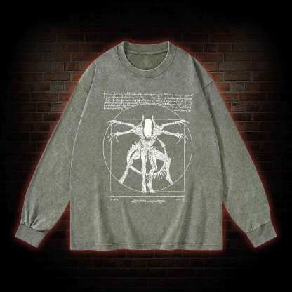 Alien Washed Long-Sleeve T-shirt