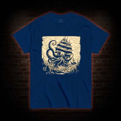 Kraken at Sea T-shirt 
