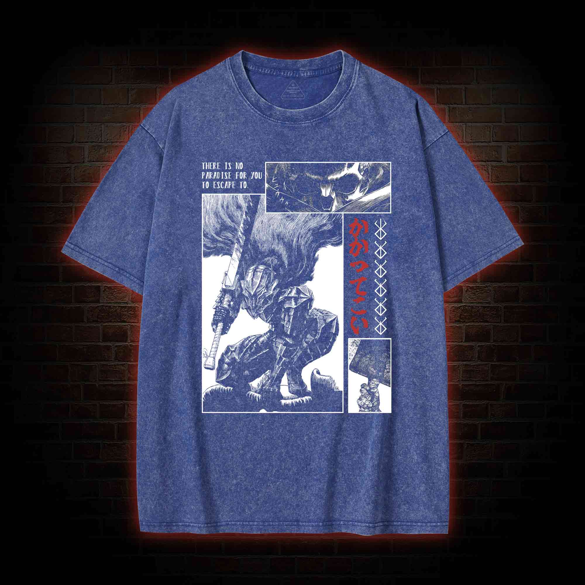 To Wield A Sword is to be Alive Washed T-shirt