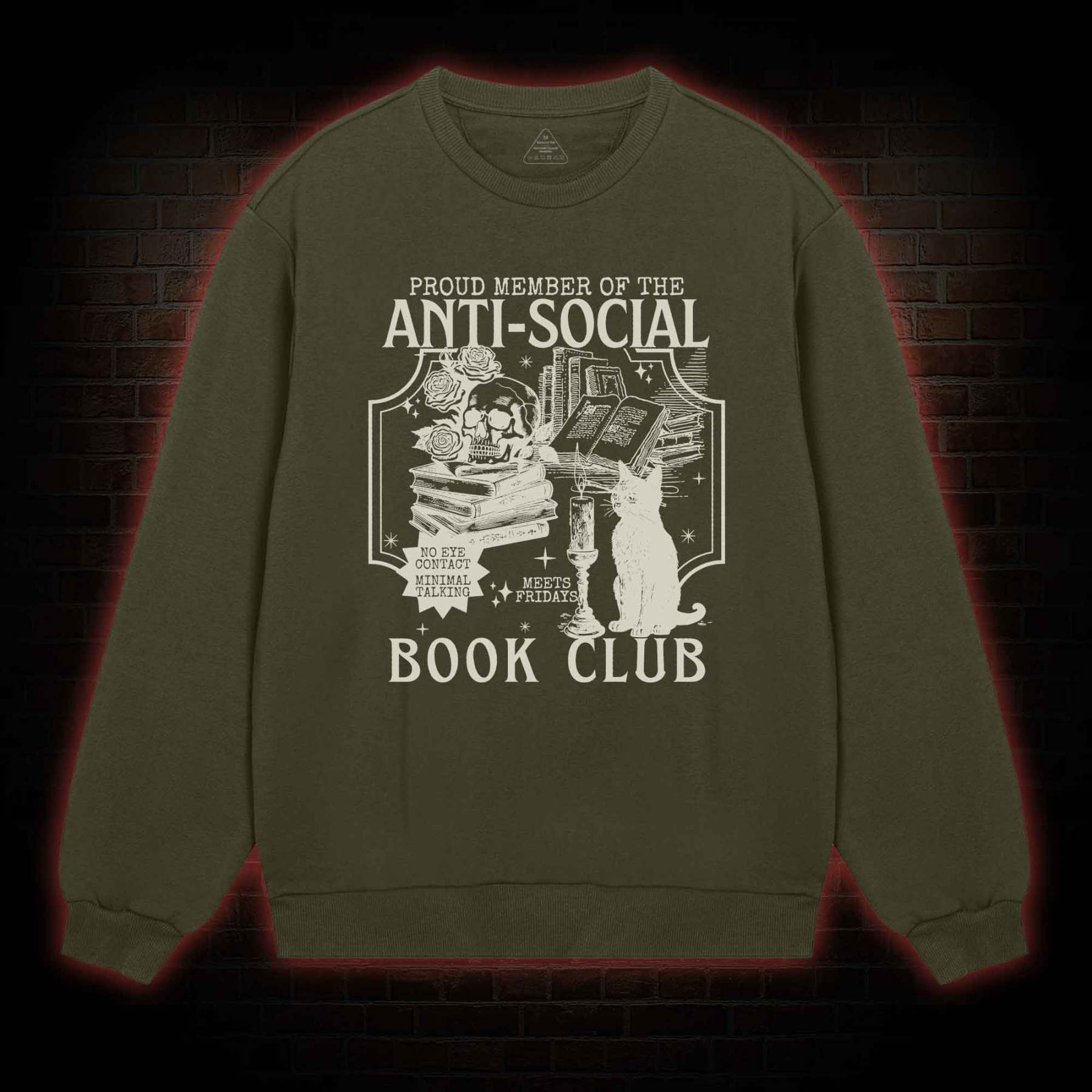 Anti-Social Book Club Sweatshirt