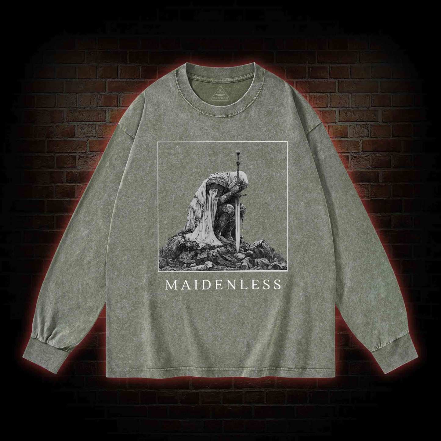 Maidenless Washed Long-Sleeve T-shirt