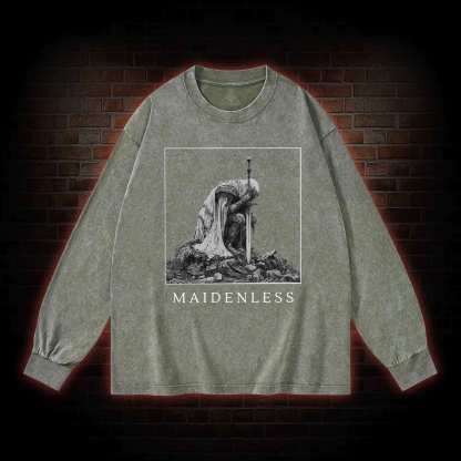 Maidenless Washed Long-Sleeve T-shirt