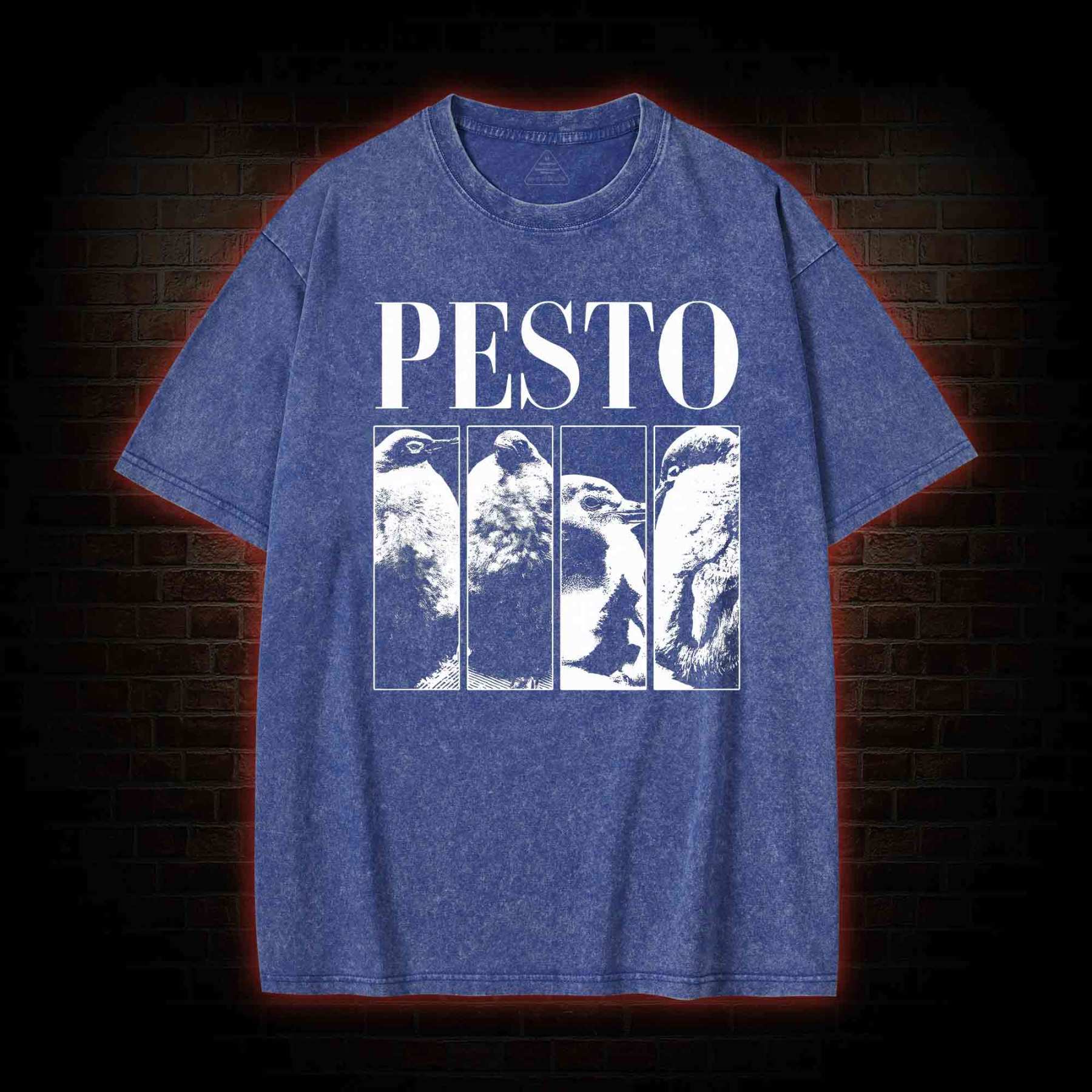 Pesto Penguin Washed T-shirt
