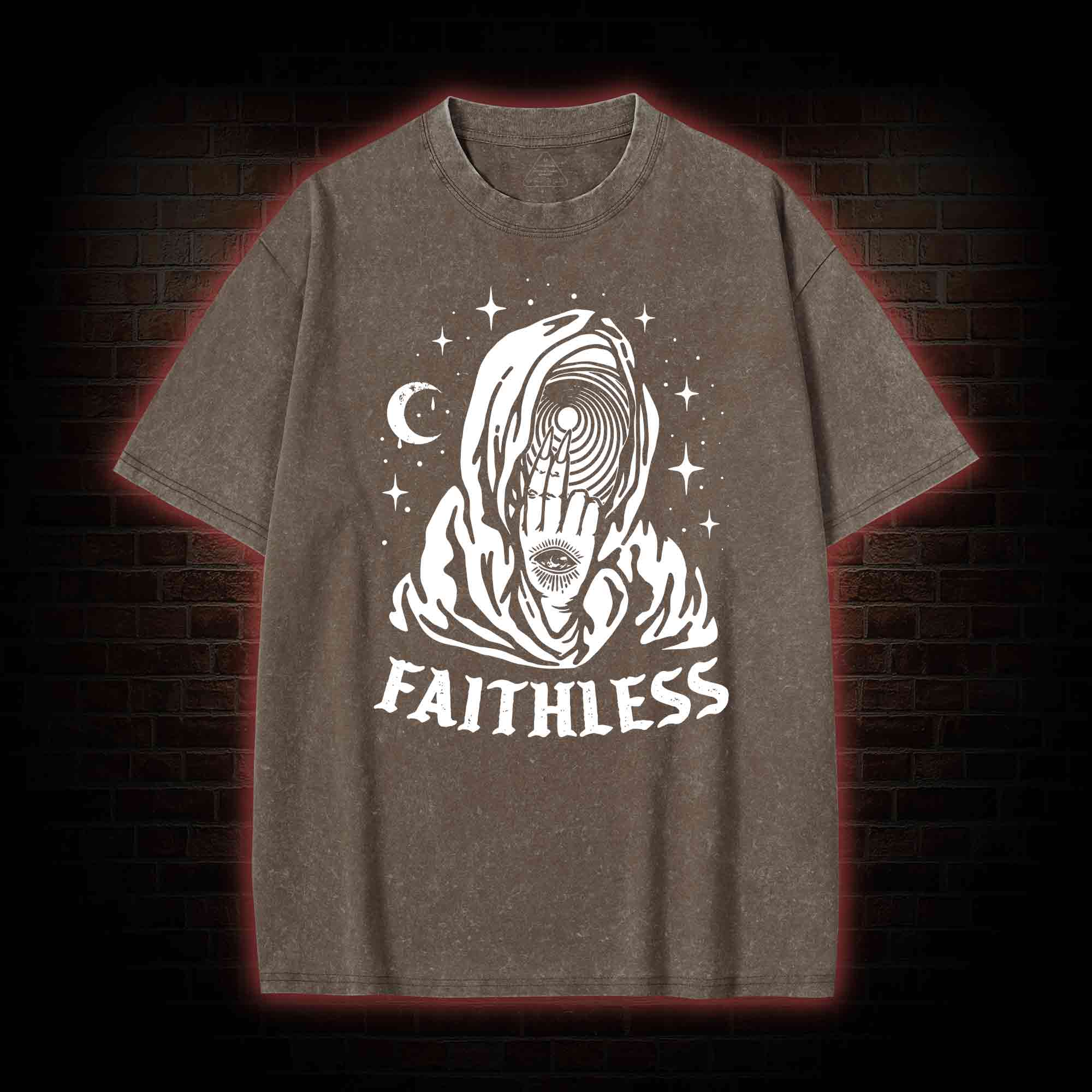 Faithless Washed T-shirt