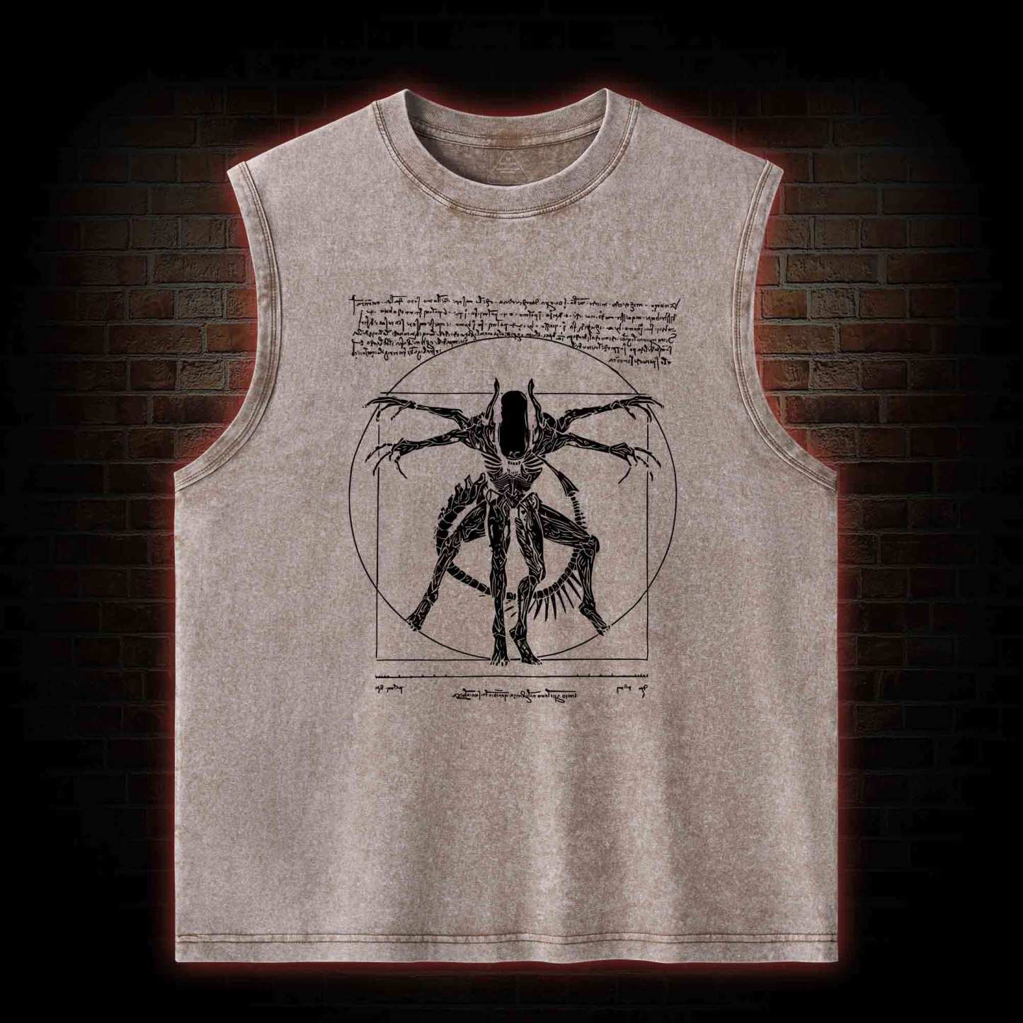 Alien Washed Tank Top