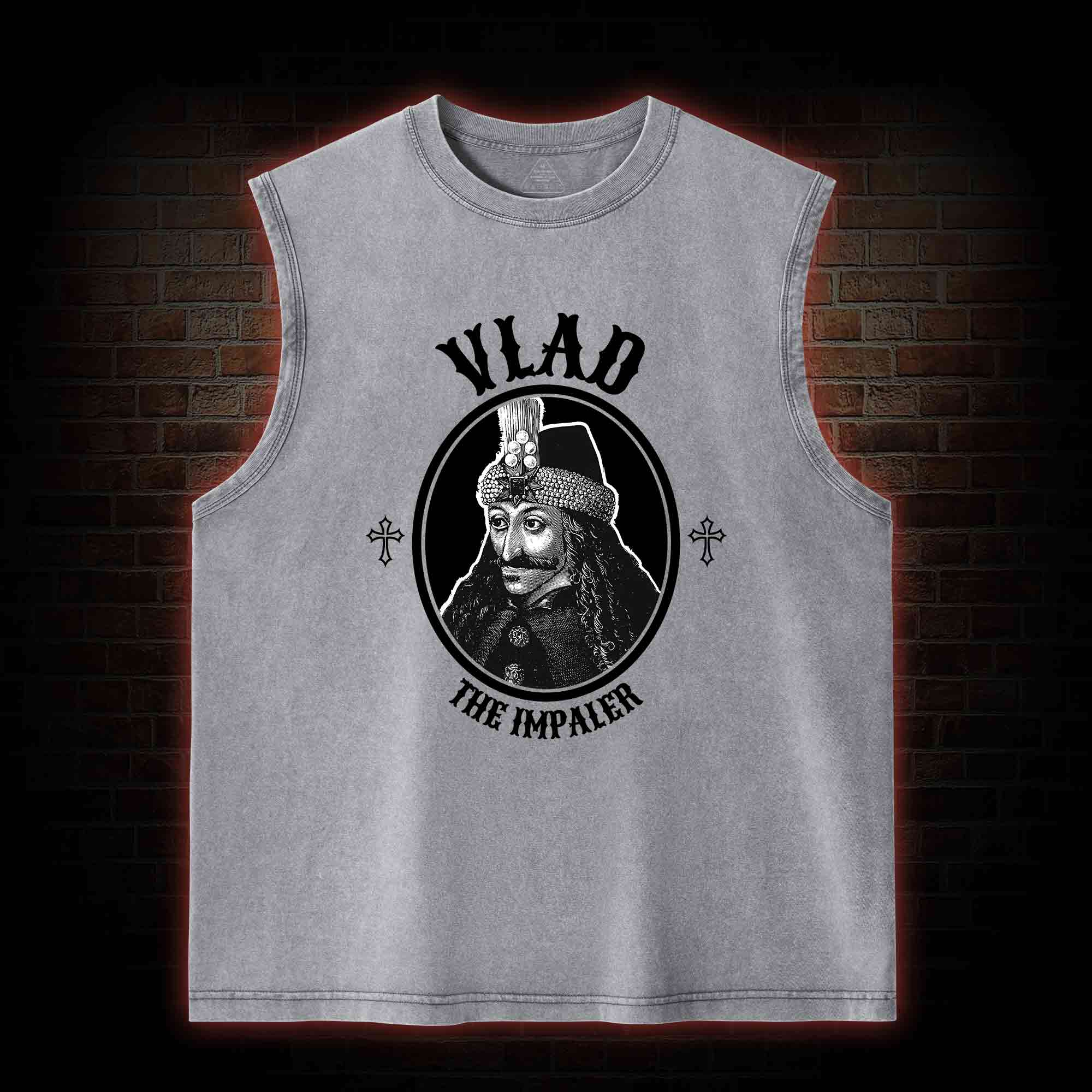 Vlad The Impaler Washed Tank Top