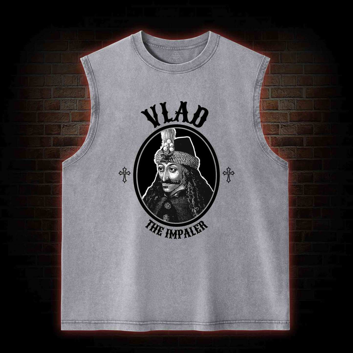 Vlad The Impaler Washed Tank Top