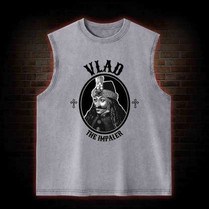 Vlad The Impaler Washed Tank Top