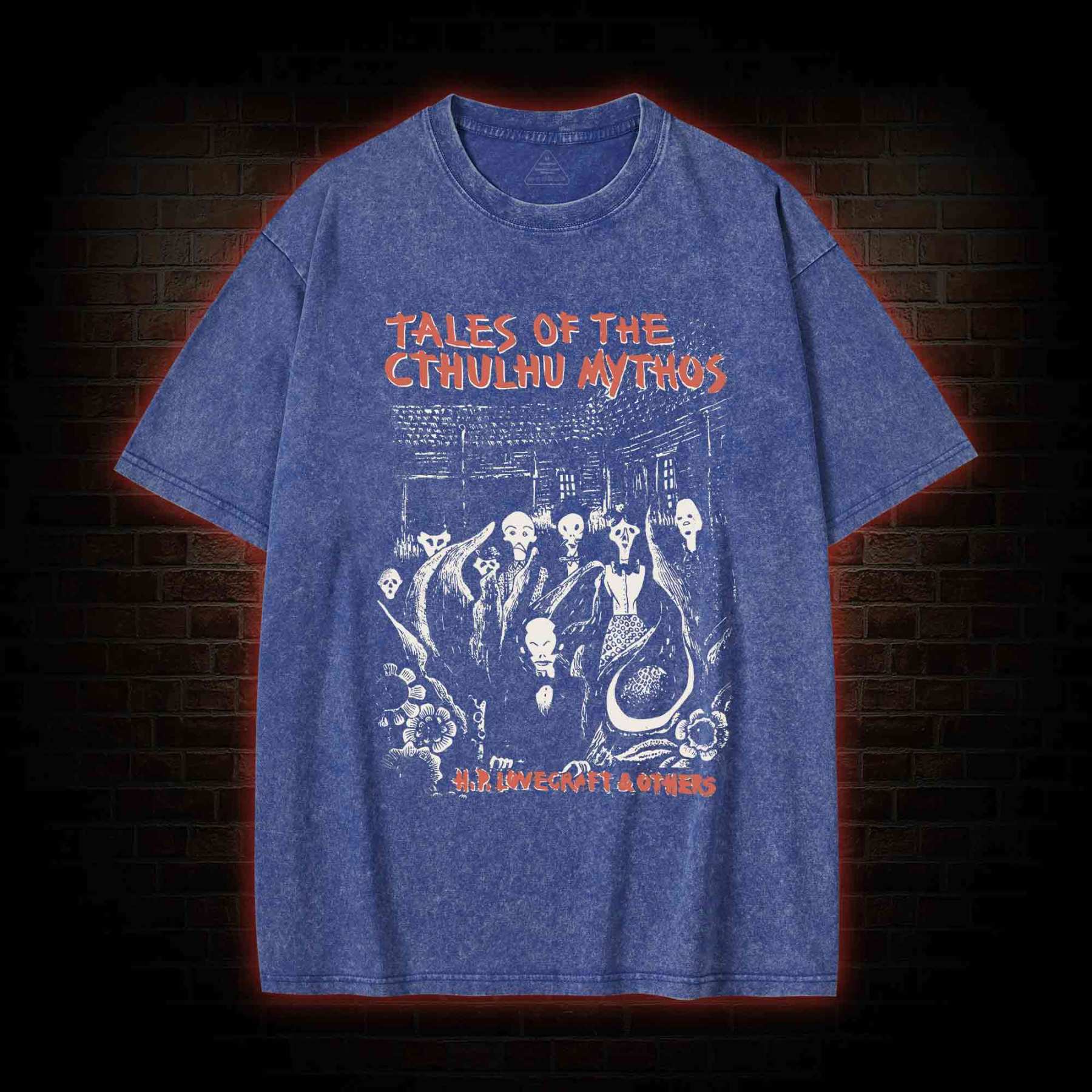 Tales of the Cthulhu Mythos Washed T-shirt