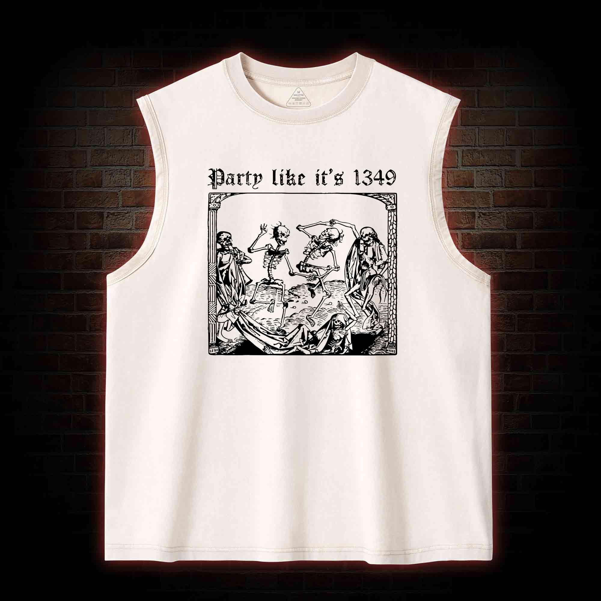 Party Like It's 1349 Washed Tank Top