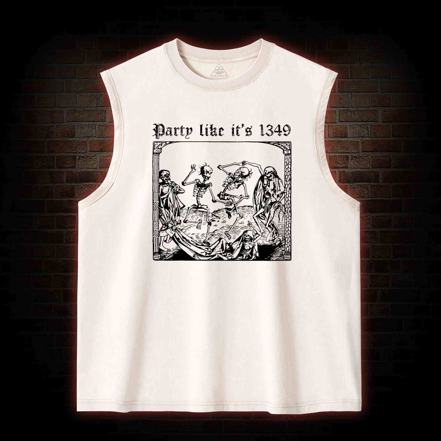 Party Like It's 1349 Washed Tank Top