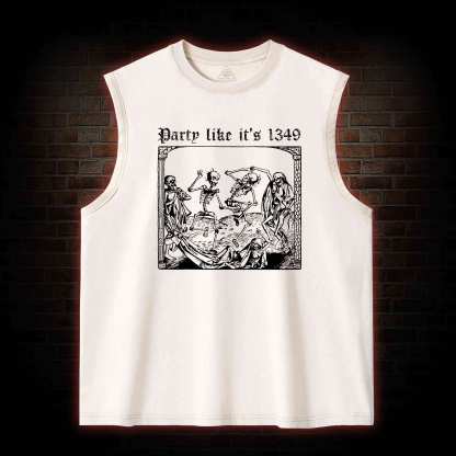 Party Like It's 1349 Washed Tank Top