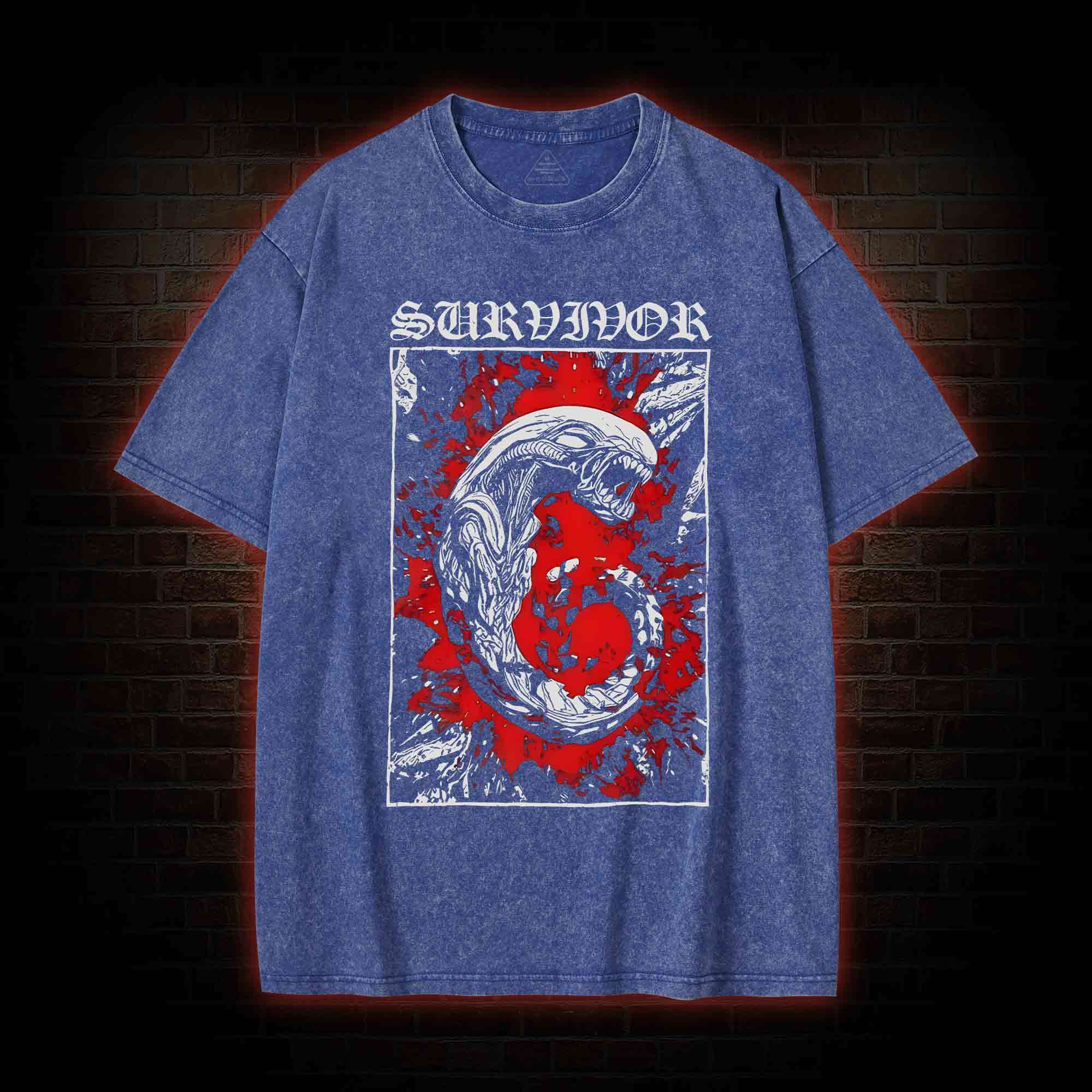 The Survivor Washed T-shirt