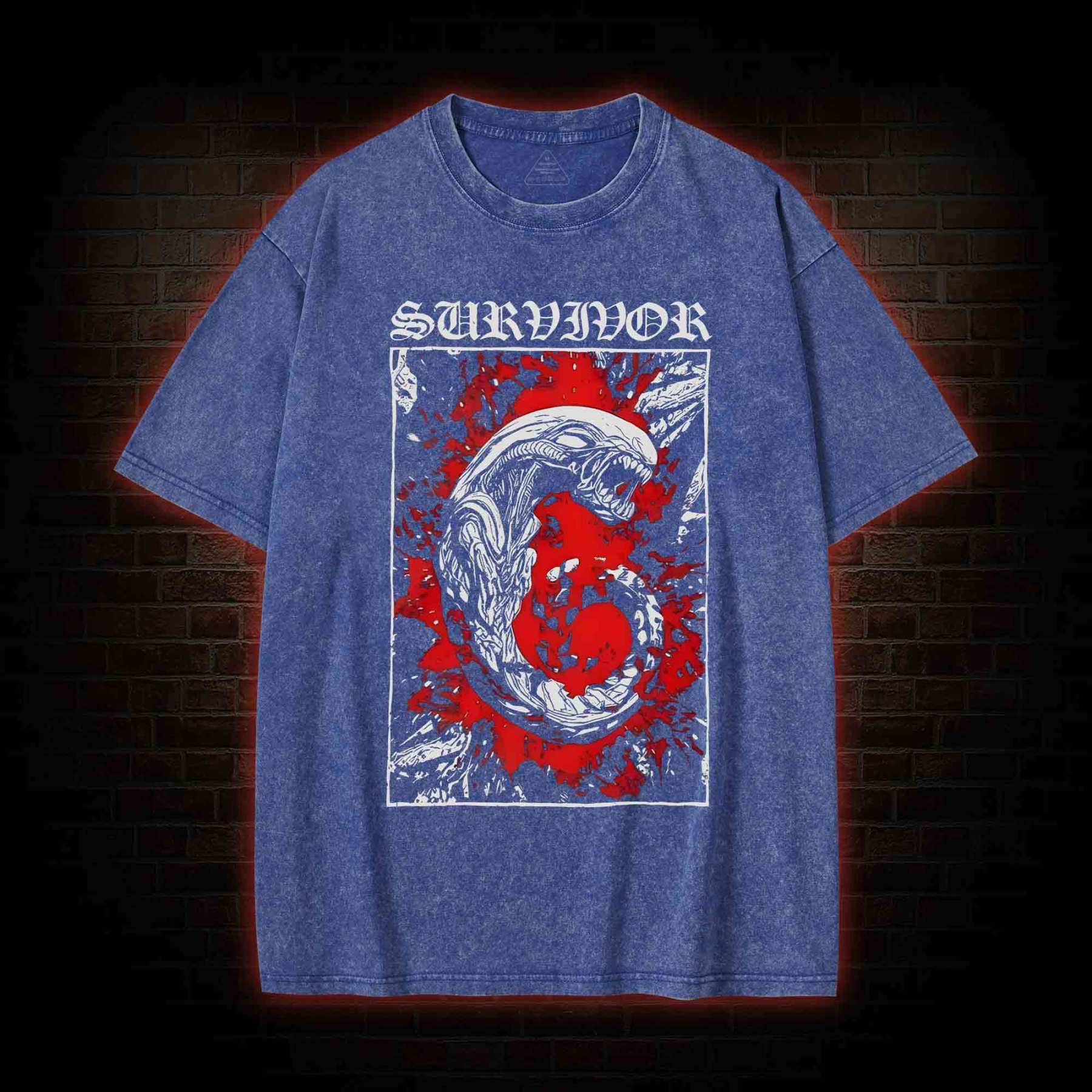 The Survivor Washed T-shirt