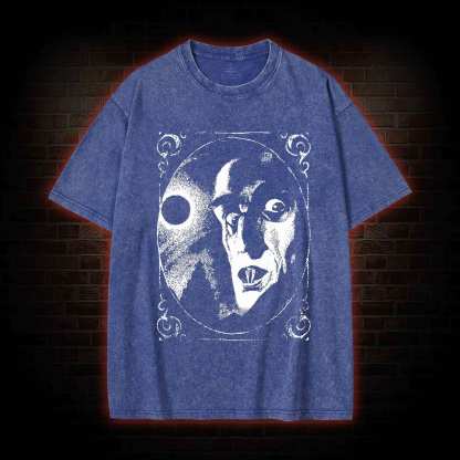 Retro Nosferatu Washed T-shirt