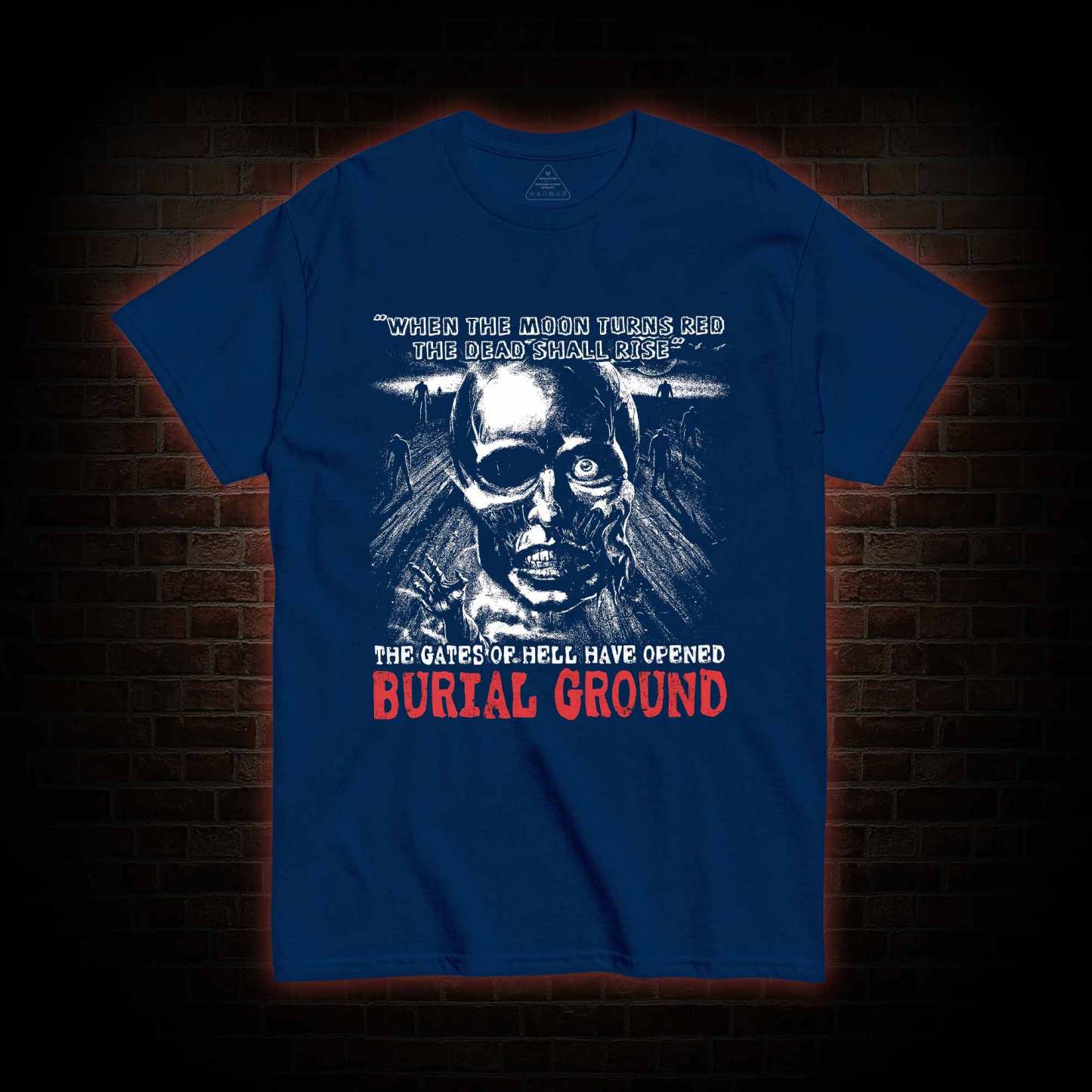 Moon Turns Red The Dead Shall Rise T-shirt 