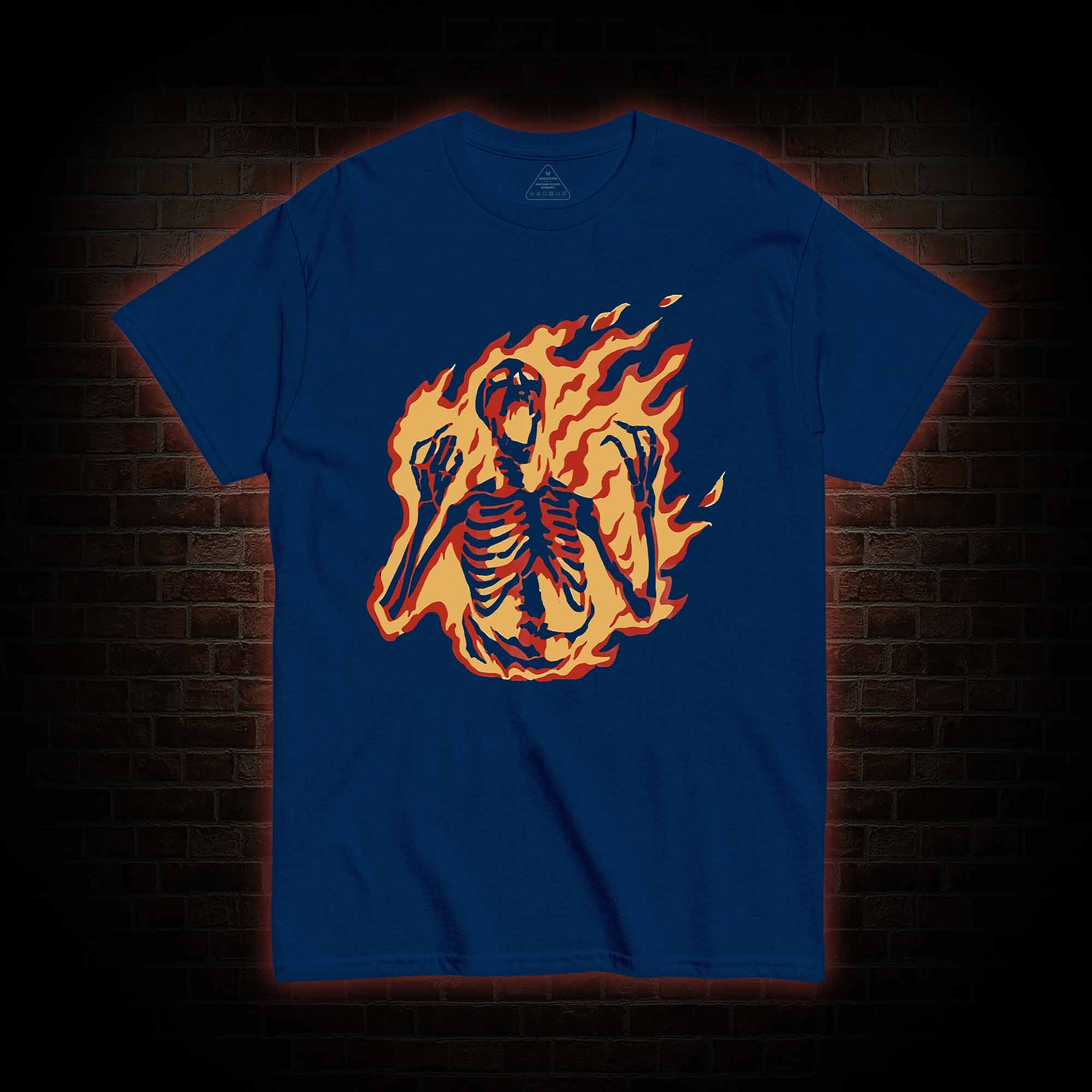 Burning Skeleton T-shirt