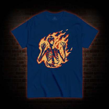 Burning Skeleton T-shirt