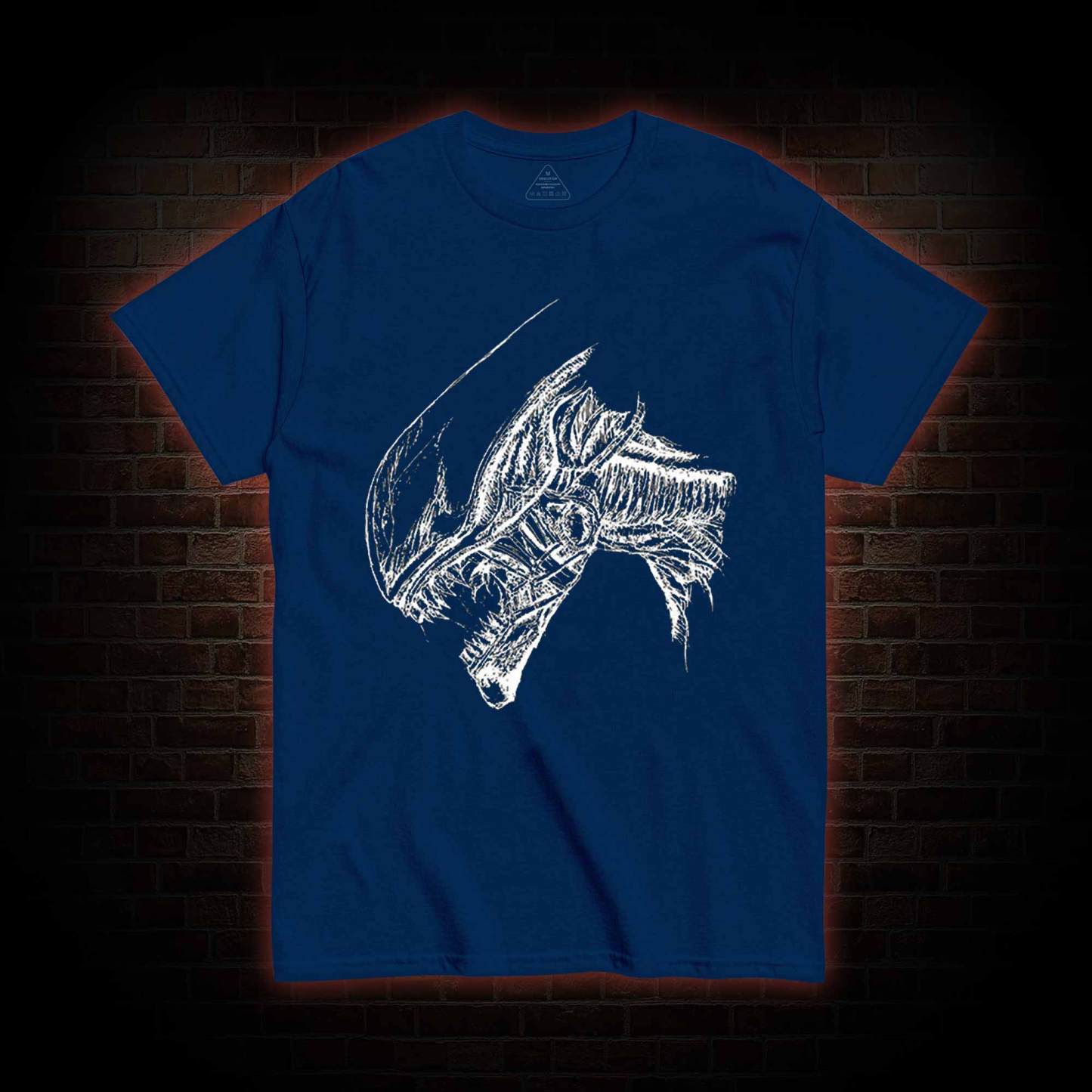 Aliens Head T-shirt 