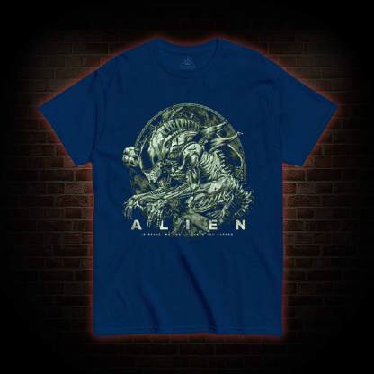 Alien Vintage Design T-shirt 