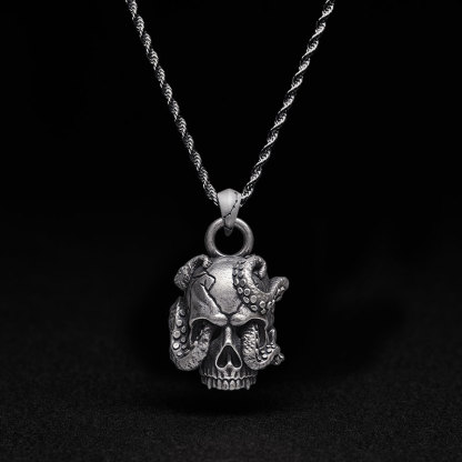 Tentacled Cthulhu Sculptural Necklace