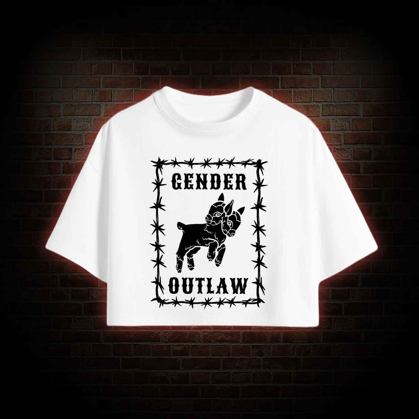 Gender Outlaw Crop Top