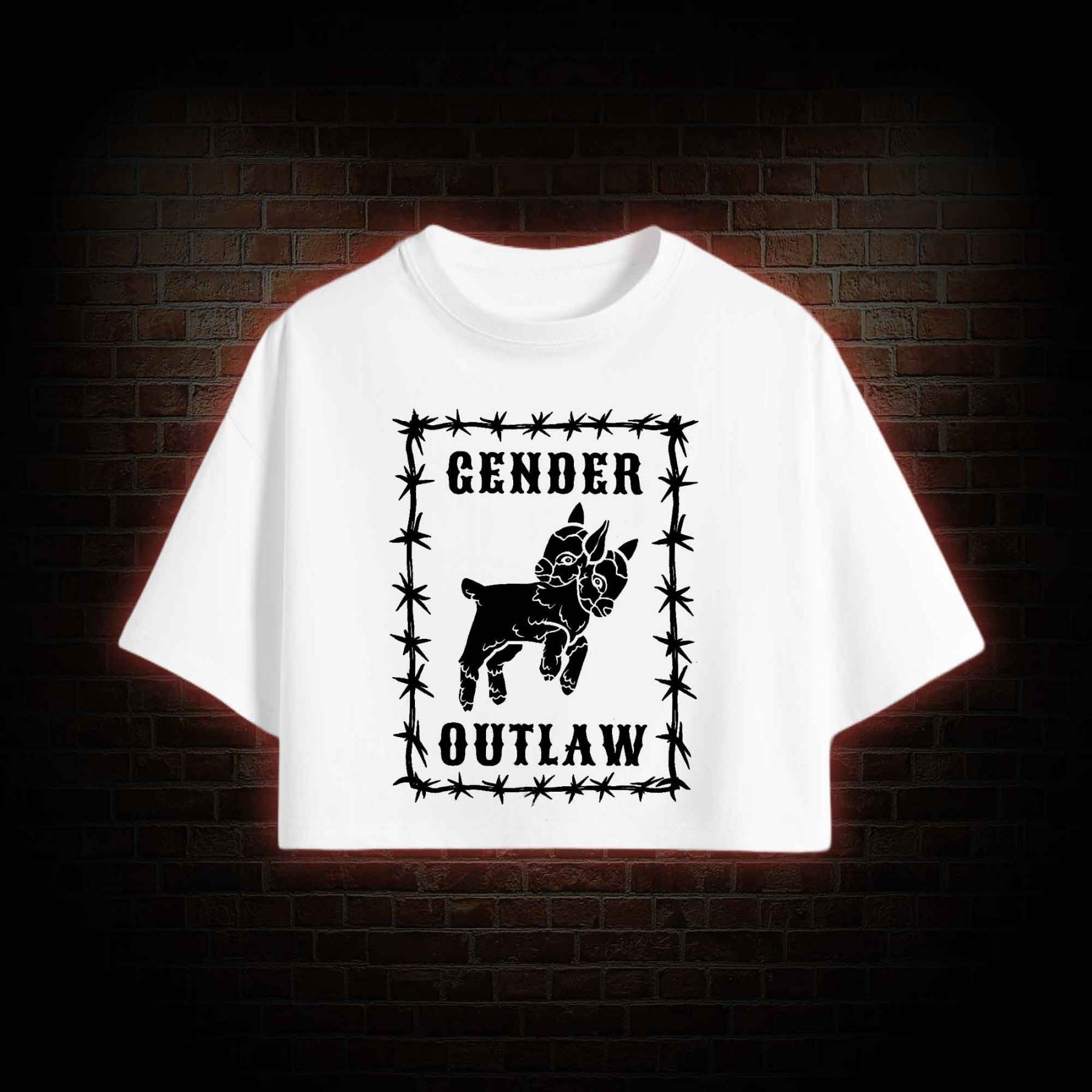 Gender Outlaw Crop Top