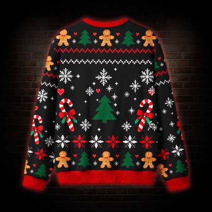Gingerbread Man Merry Christmas Funny Matching Ugly Sweatshirts