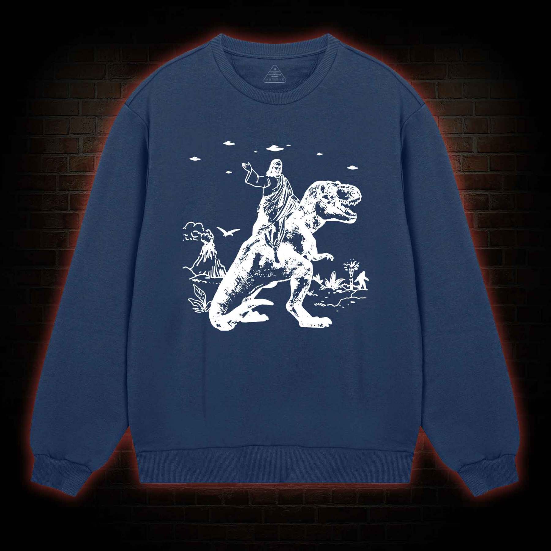 T-rex Jesus Sweatshirt